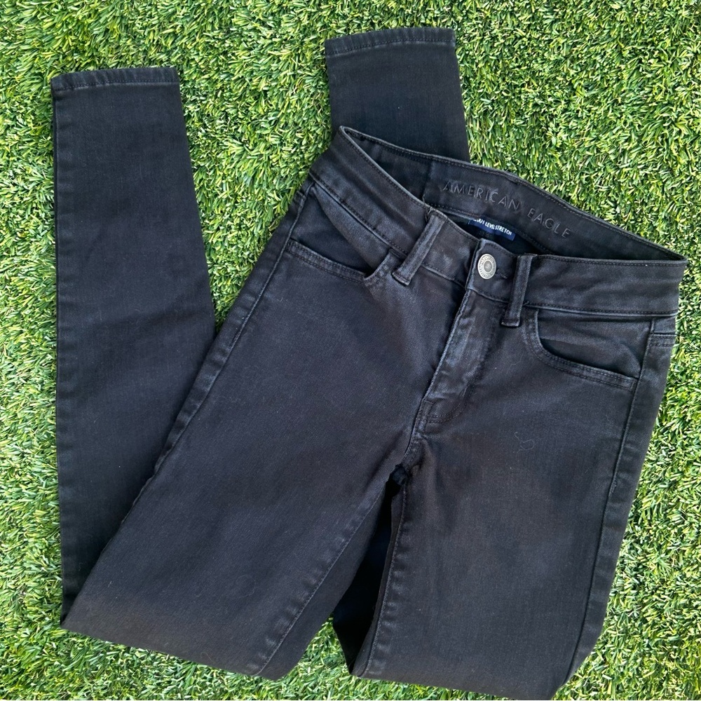 Black American Eagle Jegging 00 NWOT